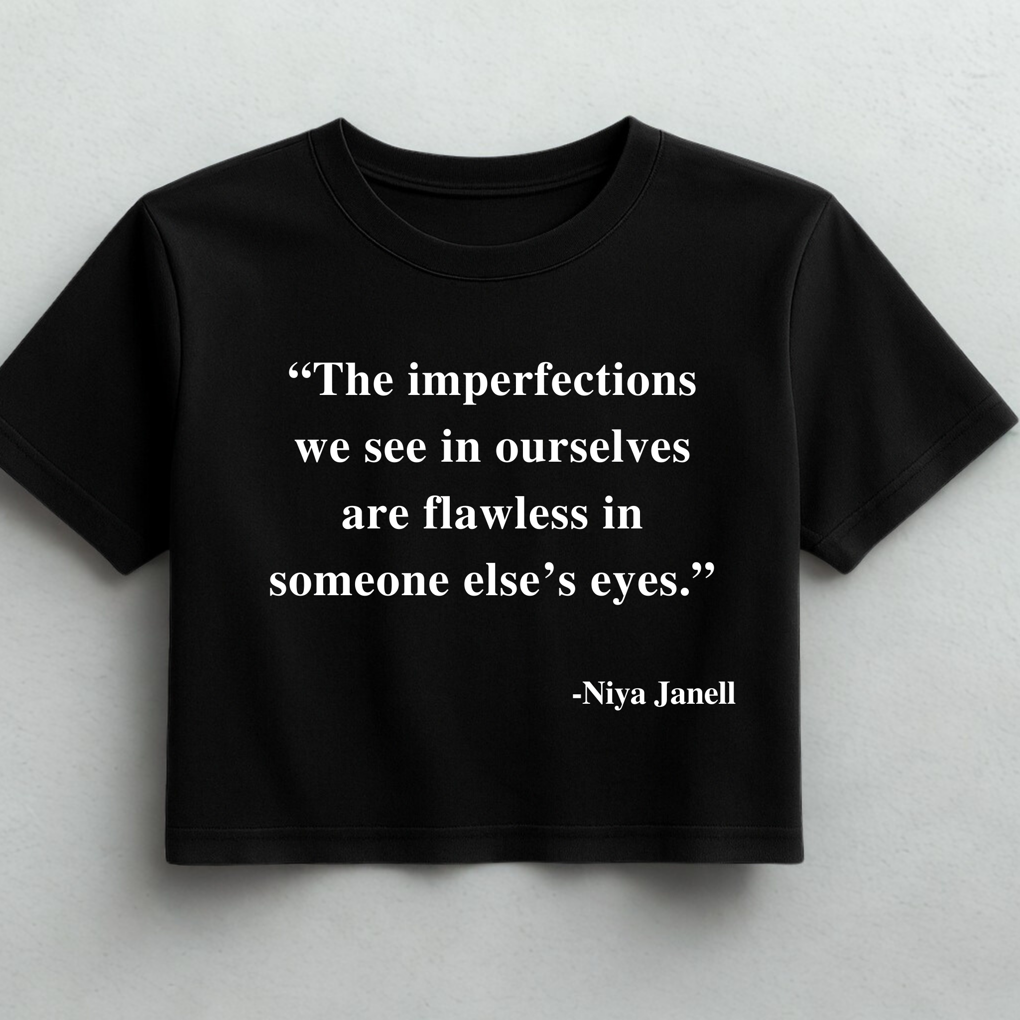 YOUR WORDS, YOUR CROPPED TEE – WHICH QUOTE SPEAKS TO YOU?