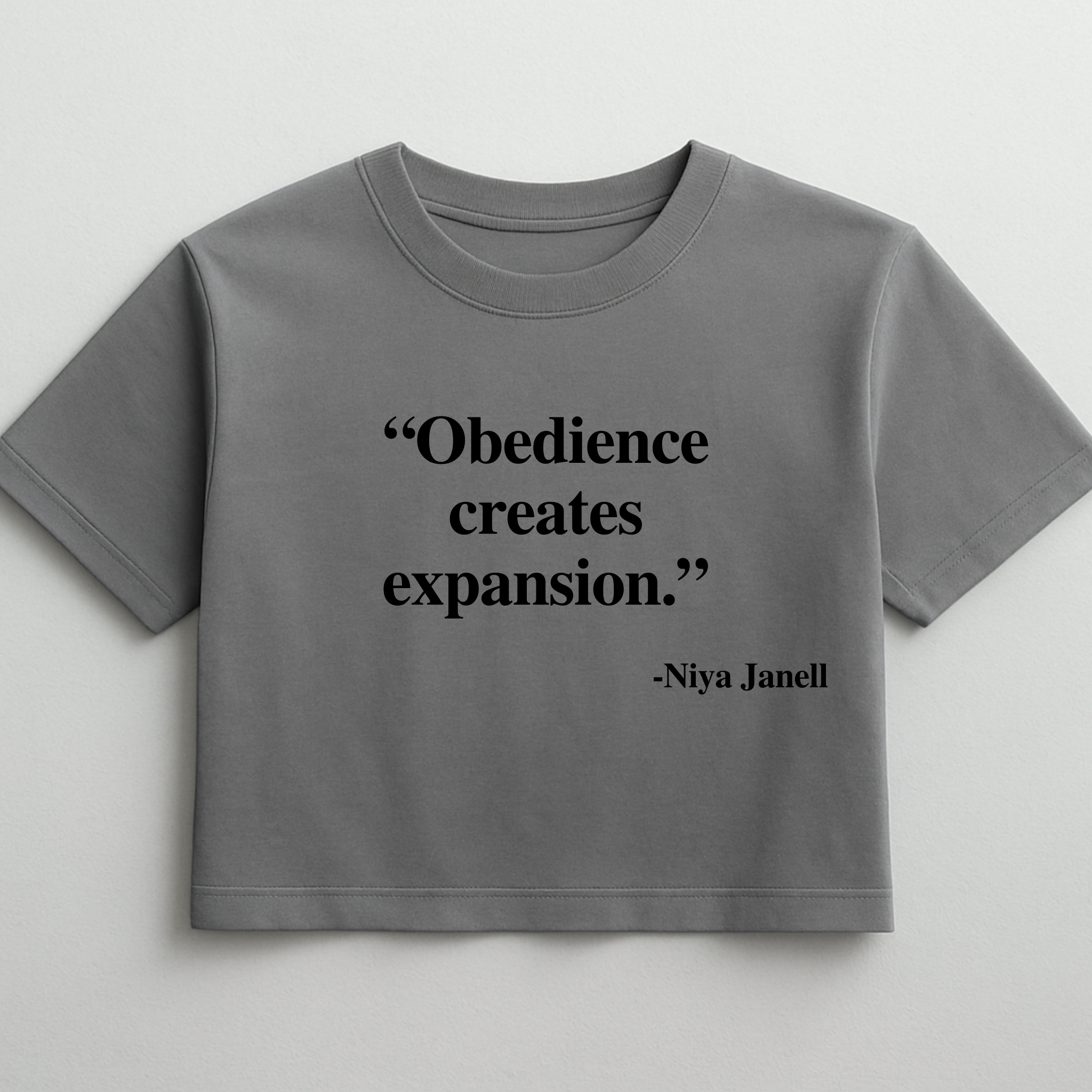 YOUR WORDS, YOUR CROPPED TEE – WHICH QUOTE SPEAKS TO YOU?