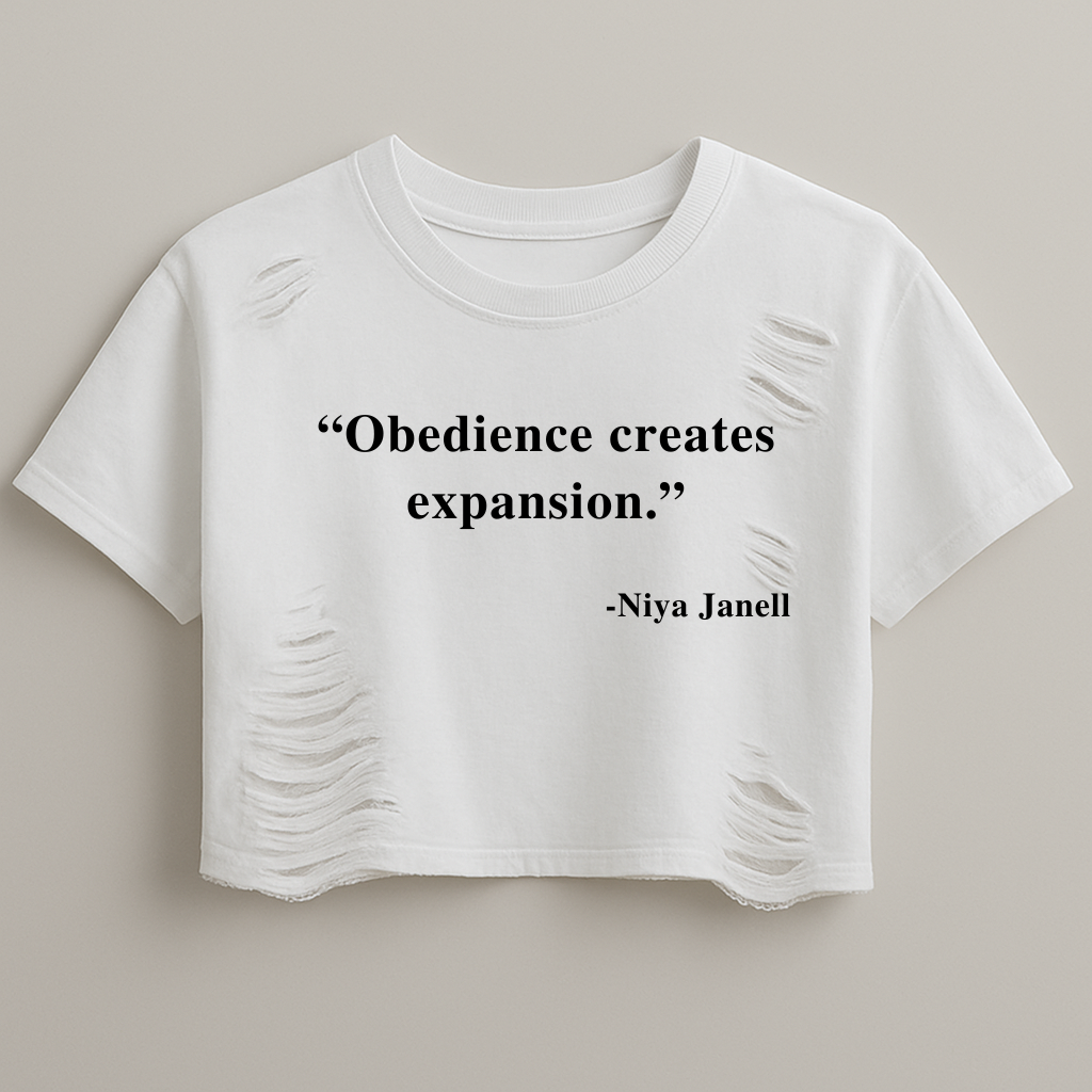 DISTRESSED YOUR WORDS, YOUR CROPPED TEE – WHICH QUOTE SPEAKS TO YOU?